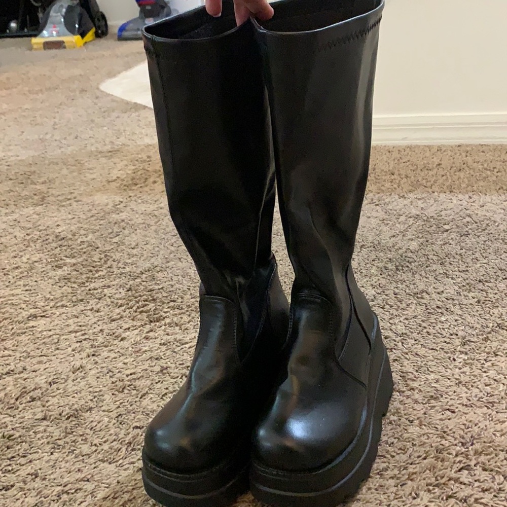High Platform Boots